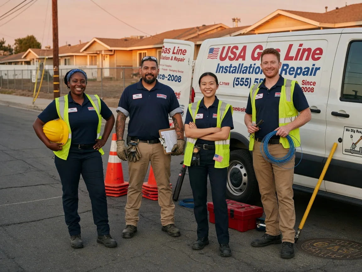 Gas Line Installation company in Virginville, PA